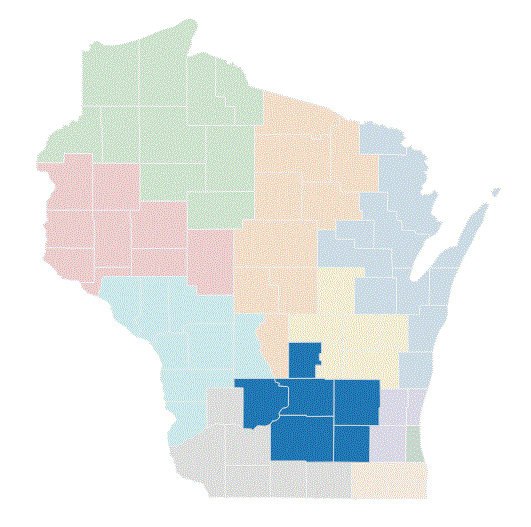 image: WDA 11 Map of Counties
