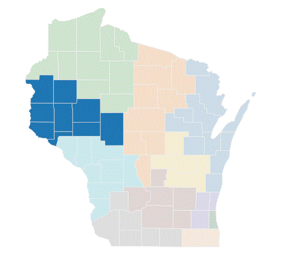image: WDA 8 Map of Counties