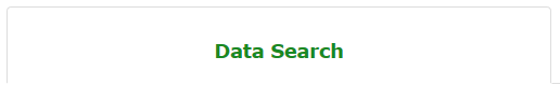 data search page tabs